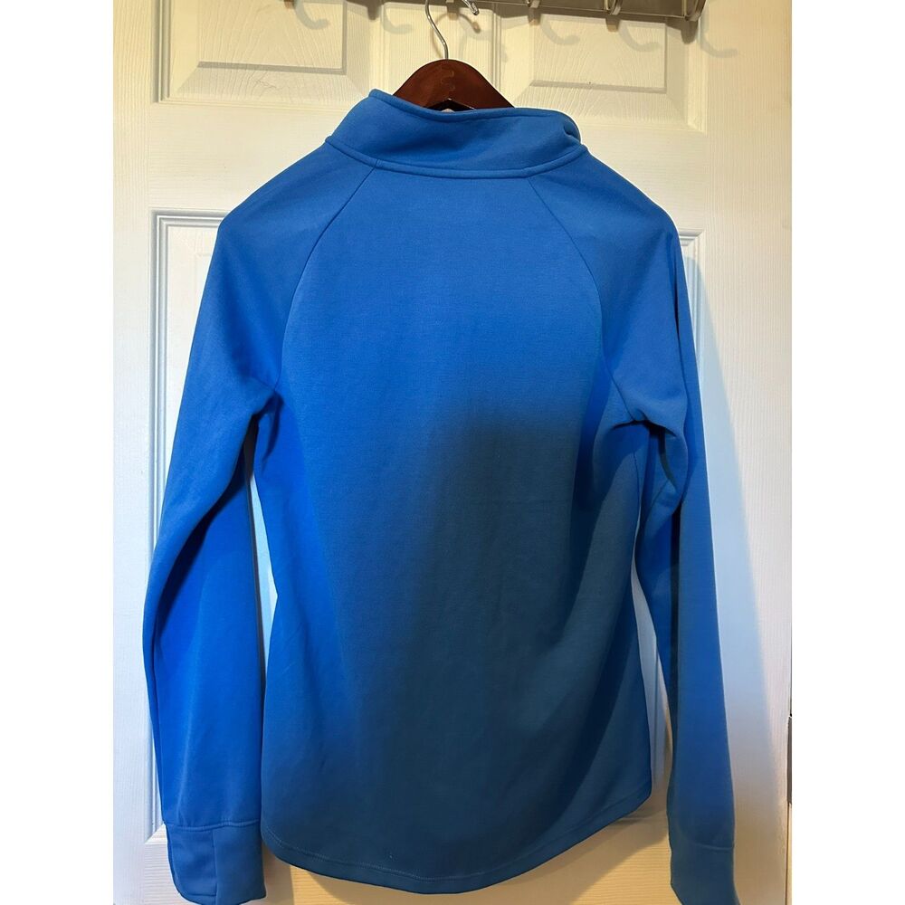 Under Armour Women’s Long Sleeve Top Size M Blue Athletic Compression Shirt NWOT